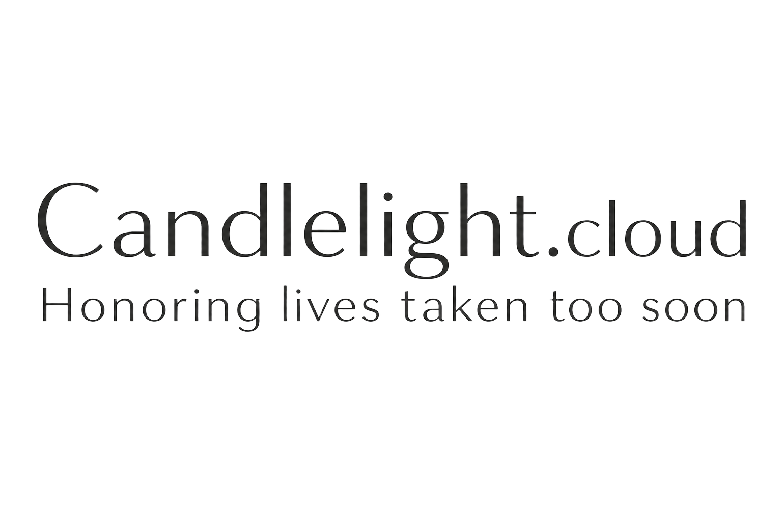 Candlelight.cloud — Honoring lives taken too soon